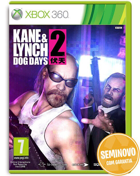 Kane & Lynch 2 Dogs Days | XB360 | Usado