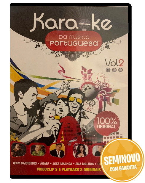 Karaoke da musica Portuguesa Vol. 2 | DVD | Usado