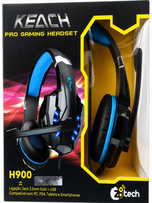 Headset Pro Gaming Keach | NOVO
