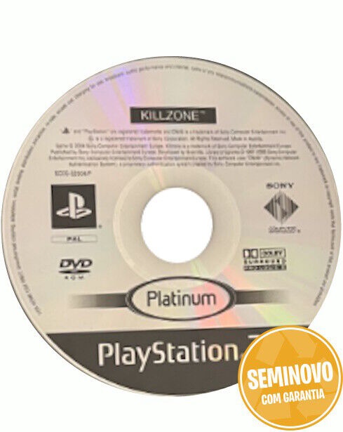 Killzone platinum - so cd| PS2 | Usado