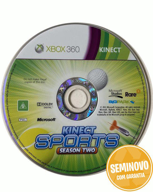 Kinect Sports Season 2-So  CD| XB360 | USADO