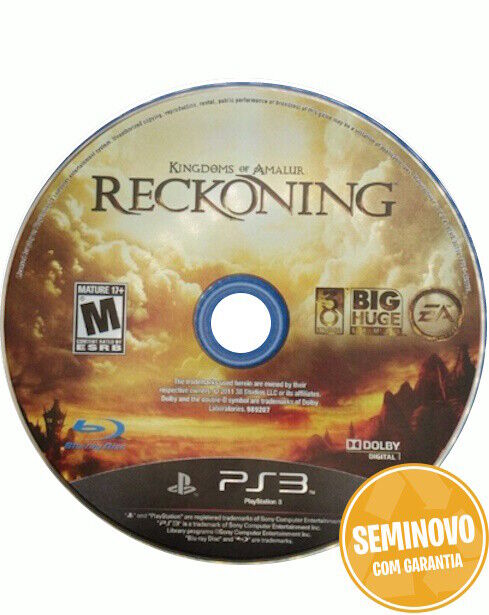 Kingdoms of Amalur Reckoning - Só CD | PS3 | Usado