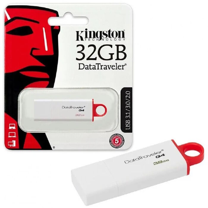 Pen Drive Kingston DataTraveler Generation 4 (G4) – 32GB USB 3.0 | NOVO