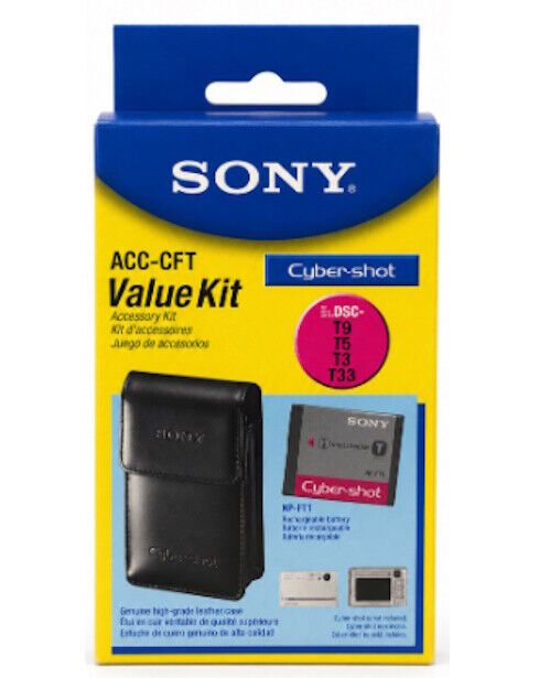 SONY kit de acessórios Cyber-shot T9/T5/T3/T33 | Novo
