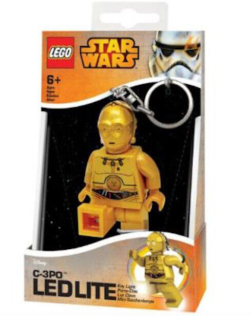 LEGO Llavero linterna Star Wars C3PO - Llavero | Novo