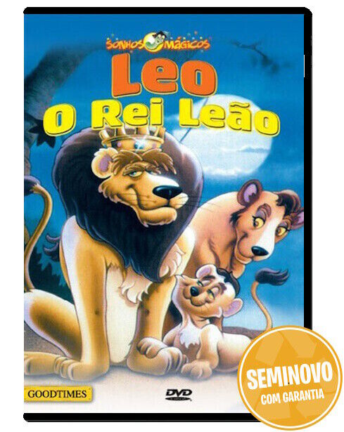 Leo o Rei Leão | DVD | Usado