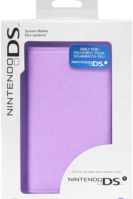 System Wallet Lilás para Nintendo DSi | Novo