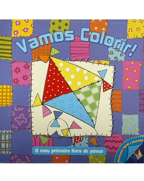 Livro Vamos Colorir - o meu primeiro livro de pintar | Novo
