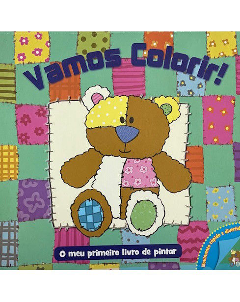 Livro Vamos Colorir - o meu primeiro livro de pintar | Novo
