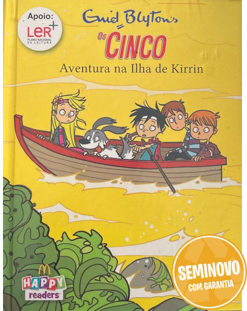 Aventura na ilha de Kirrin - Os cinco | Usado