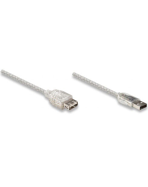 Manhattan, 6 feet Hi-Speed USB 2.0 A/Male to A/Female Extension Cable | Novo