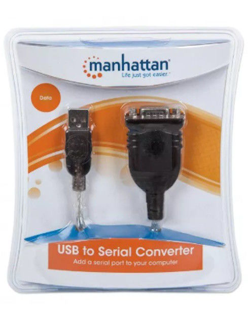 MANHATTAN USB TO SERIAL CONVERTER | CONVERSOR USB-SERIAL | NOVO