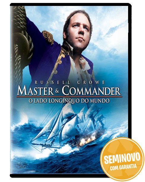 Master and Commander: O Lado Longinquo do Mundo | DVD | USADO