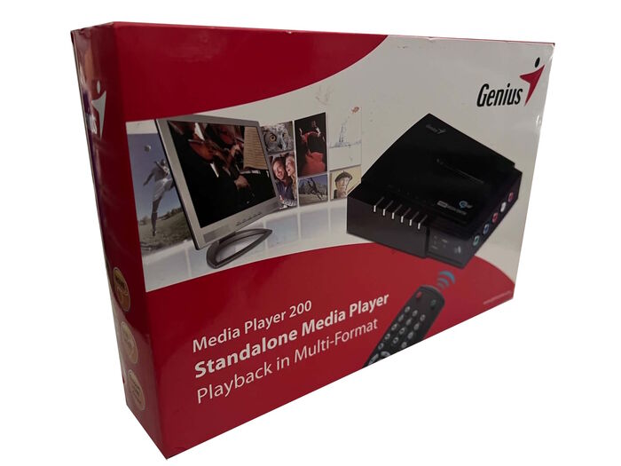 GENIUS MEDIA PLAYER 200 | MULTIMÉDIA PLAYER STANDALONE | NOVO