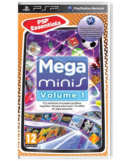 Mega Minis Volume 1 | PSP | Novo