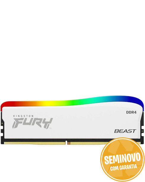 Memória Kingston Fury Beast 16GB, 3200MHz, DDR4 | Usado
