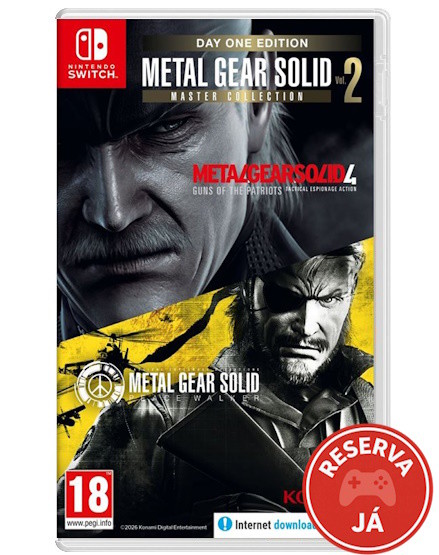 Metal Gear Solid: Master Collection Vol.2 - Day One Edition | NSW | PRE RESERVA 0