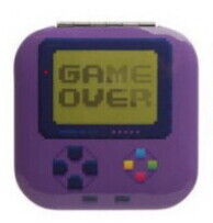 Espelho de Bolso Game Over - Quadrado GB Roxo| Novo