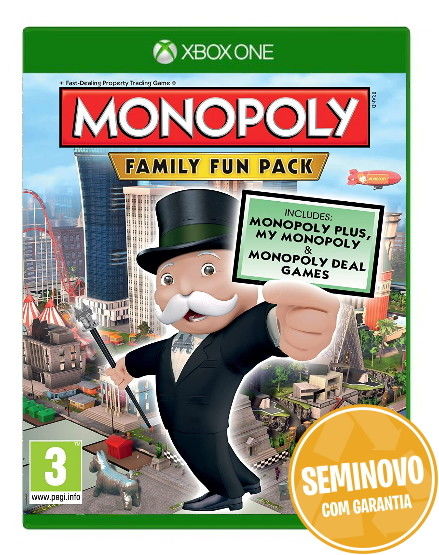 Monopoly Family Fun Pack | PS4 | Usado