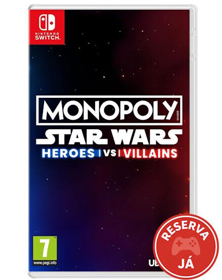 Monopoly: Star Wars Heroes vs. Villains | NSW | PRE-RESERVA