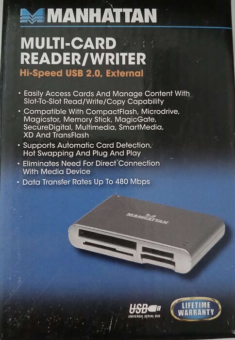 Multi-Card Reader/Writter Manhattan | Usado