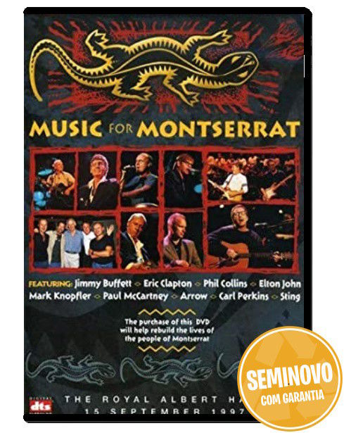 Music For Montserrat | DVD | Usado
