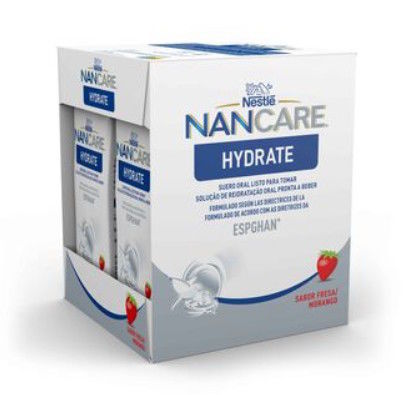 NANCARE HYDRATE MORANGO 4X200GR | NOVO