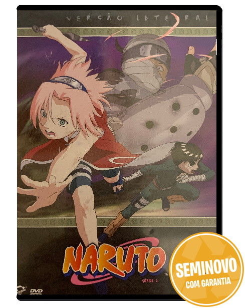 Naruto Serie 2 - Episodeios 31-34 | DVD | USADO