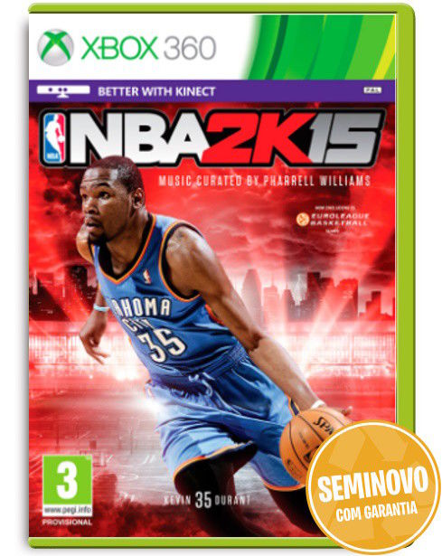 NBA 2K15 | XB360 | Usado