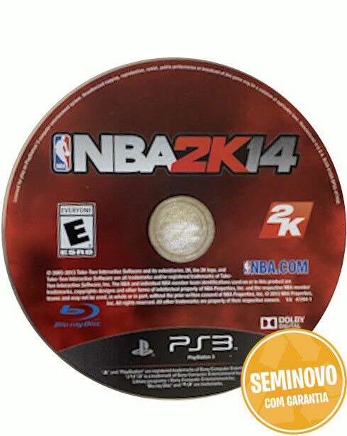 NBA 2K14 - Só CD | PS3 | Usado