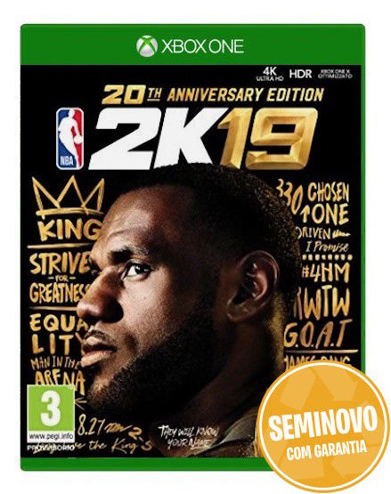NBA 2K19 20th Anniversary Edition | XBO | USADO