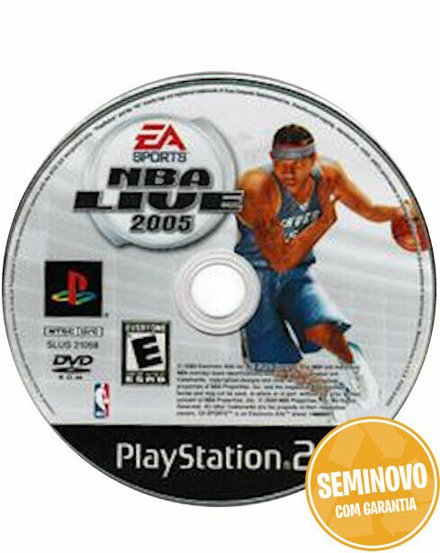 NBA Live 2005 - Só CD | PC | Usado