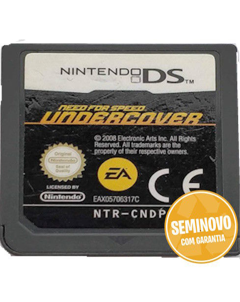 NEED FOR SPEED UNDERCOVER - SO CARTUCHO | NDS | USADO 