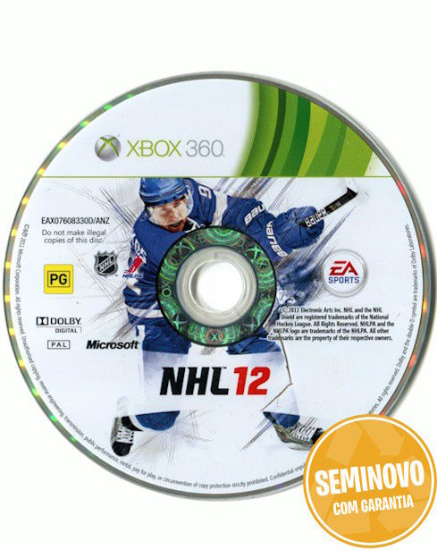 NHL 12-So CD | XB360 | USADO