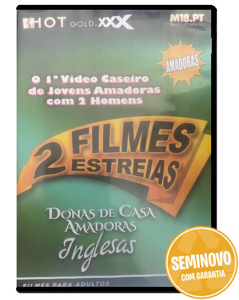 O 1º vídeo caseiro de jovens amadoras com 2 homens / Donas de casa amadoras inglesas | Dvd | Usado