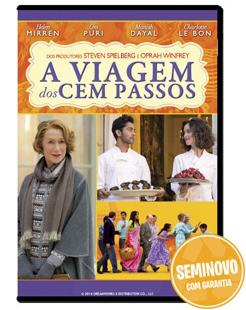 A Viagem dos Cem Passos | DVD | USADO