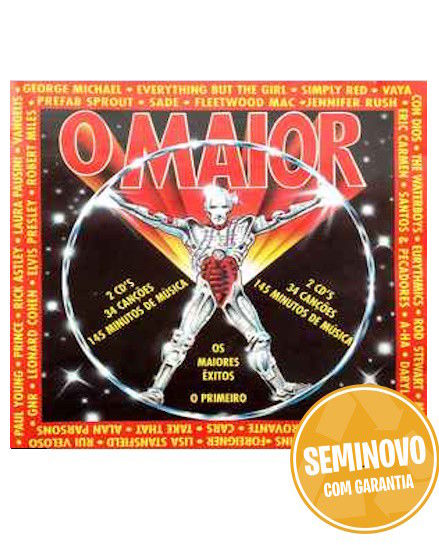 O Maior – 2 x CD | CD | Usado