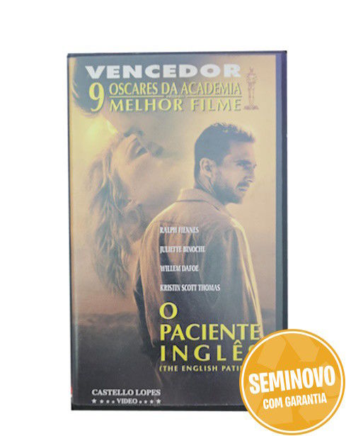 O Paciente Inglês | VHS | Usado
