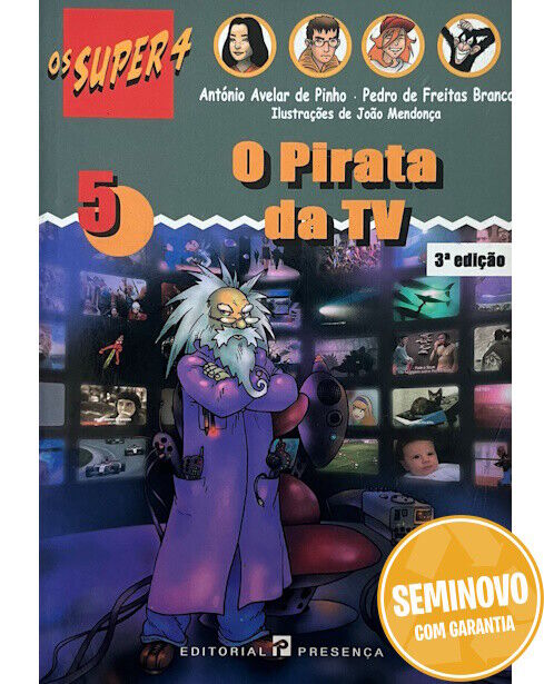 Os super 4 - O Pirata da TV | Usado