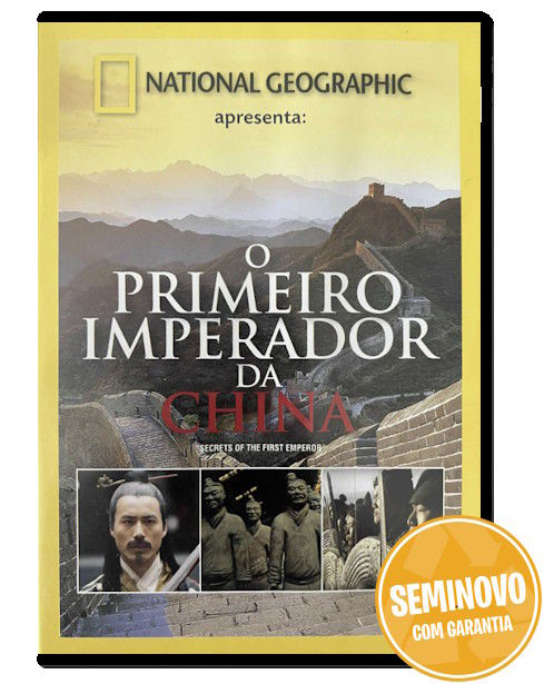 O primeiro Imperador da China | DVD | Usado