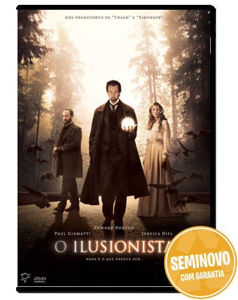 O Ilusionista | DVD | Usado