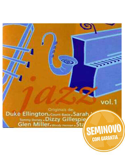 Os grandes nomes do jazz vol.1 | CD | Usado
