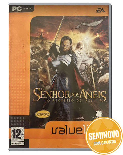 O Senhor Dos Anéis: O Regresso Do Rei | PC | Usado
