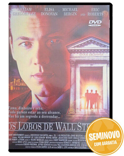 Os Lobos De Wall Street | DVD | Usado