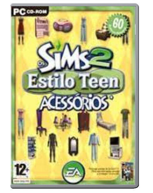 Os Sims 2 - Estilo Teen Acessórios | PC | Novo