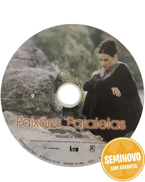 Paixões Paralelas (Passion of Mind) | DVD | SO CD | USADO