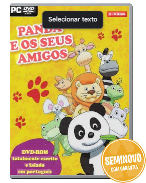Panda E Os Seus Amigos | PC | USADO