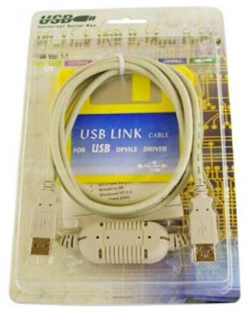 PC-Link USB Bridge Cable "USB A male - USB A male" 2m | Novo