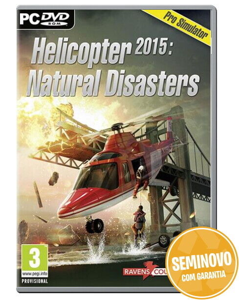 Helicopter 2015: Natural Disasters | PC | Usado