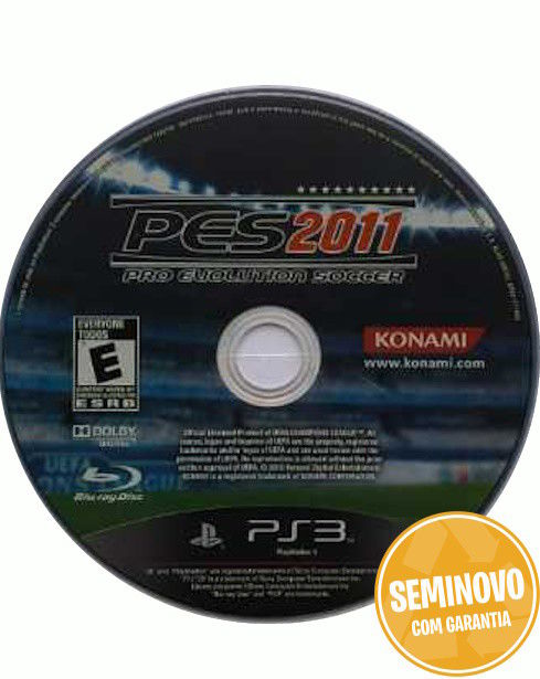 PES 2011 - Só CD | PS3 | Usado